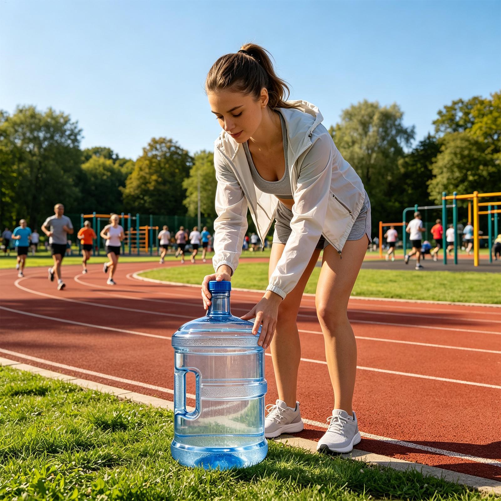 Outdoor Camping Water Jug - Big Water Jug 11.3L Leakproof Refillable