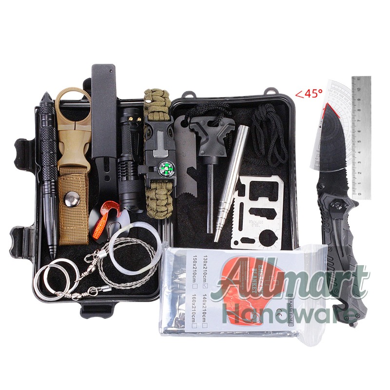 First Aid Kit Camping - Multi functional portable EDC survival tool