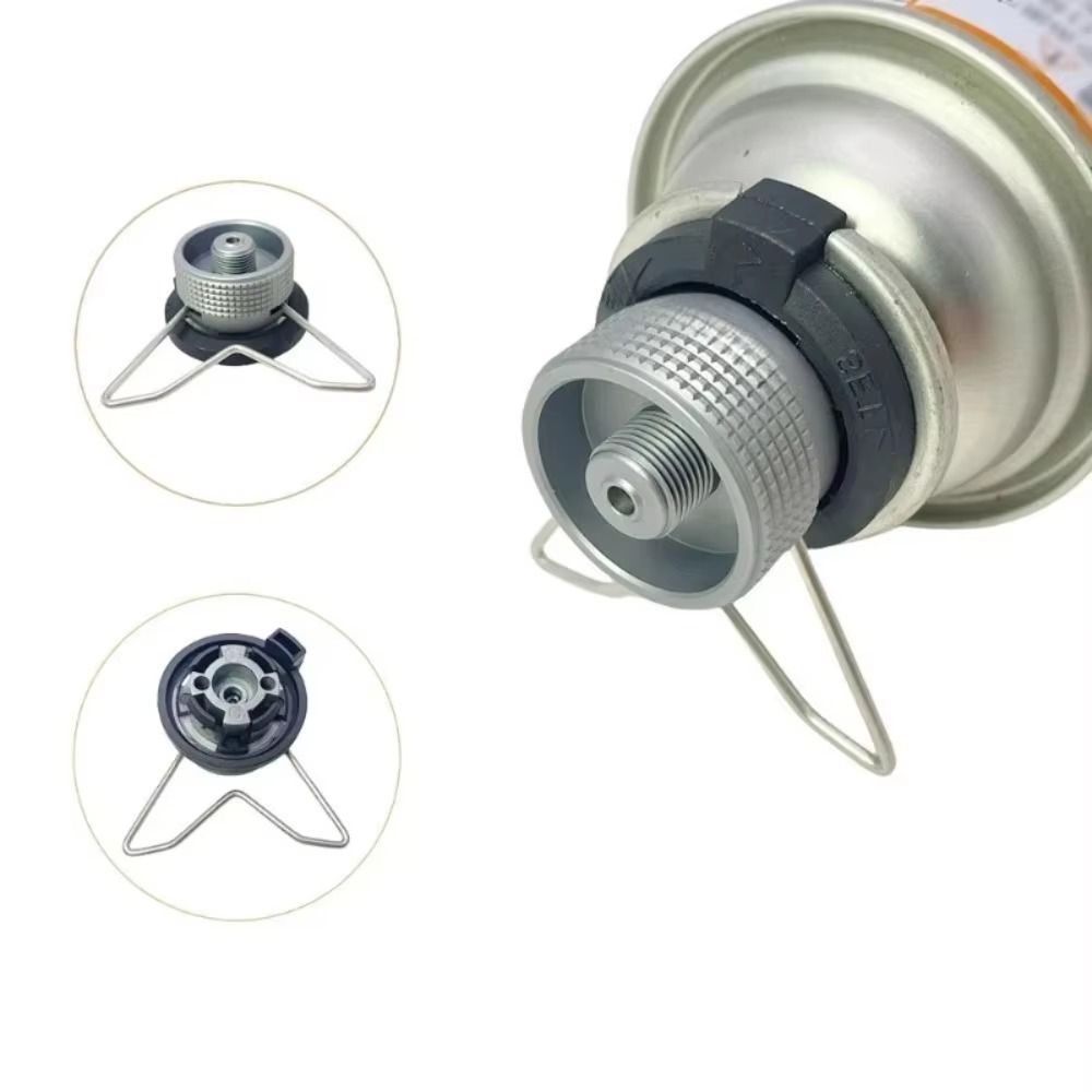 Outdoor Camping On Youtube - Easy Installation Aluminum Alloy Butane Adapter