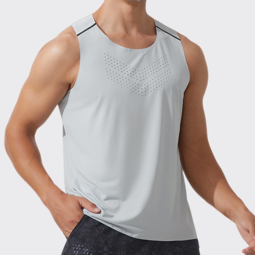 Outdoor Camping In Winter - Men Gym Vest Quick Dry Running