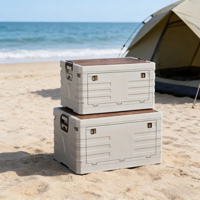 Outdoor Camping Food - Car Storage Bin Outdoor Camping Foldable