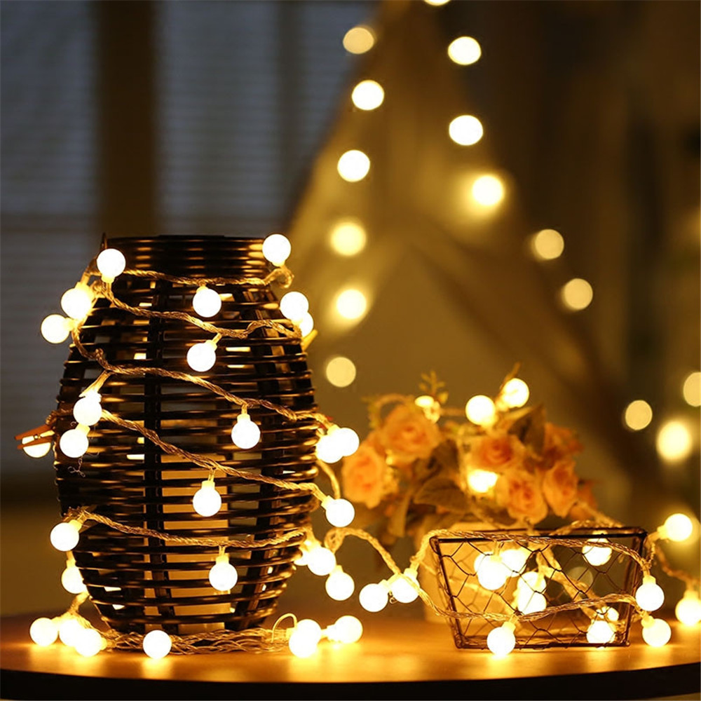 3-10M Solar/USB/Battery String - Outdoor Camping Lighting ulasan dan harga