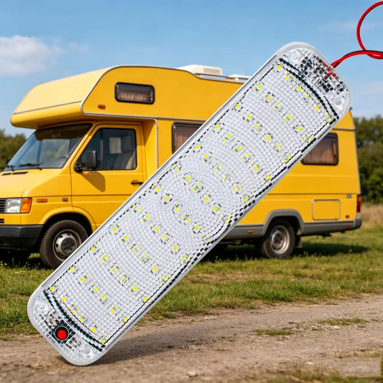 72LED Car Interior Light 12-80 - Outdoor Camping Trailer ulasan dan harga