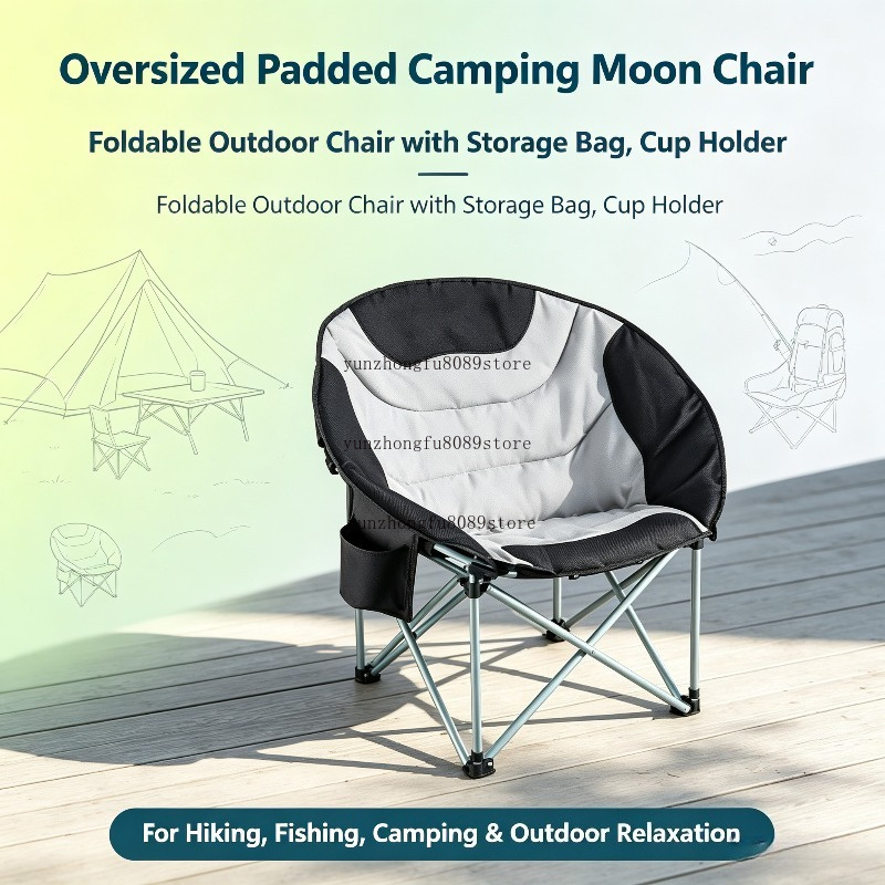 Oversized Padded Camping Moon  - Outdoor Camping Backpack ulasan dan harga