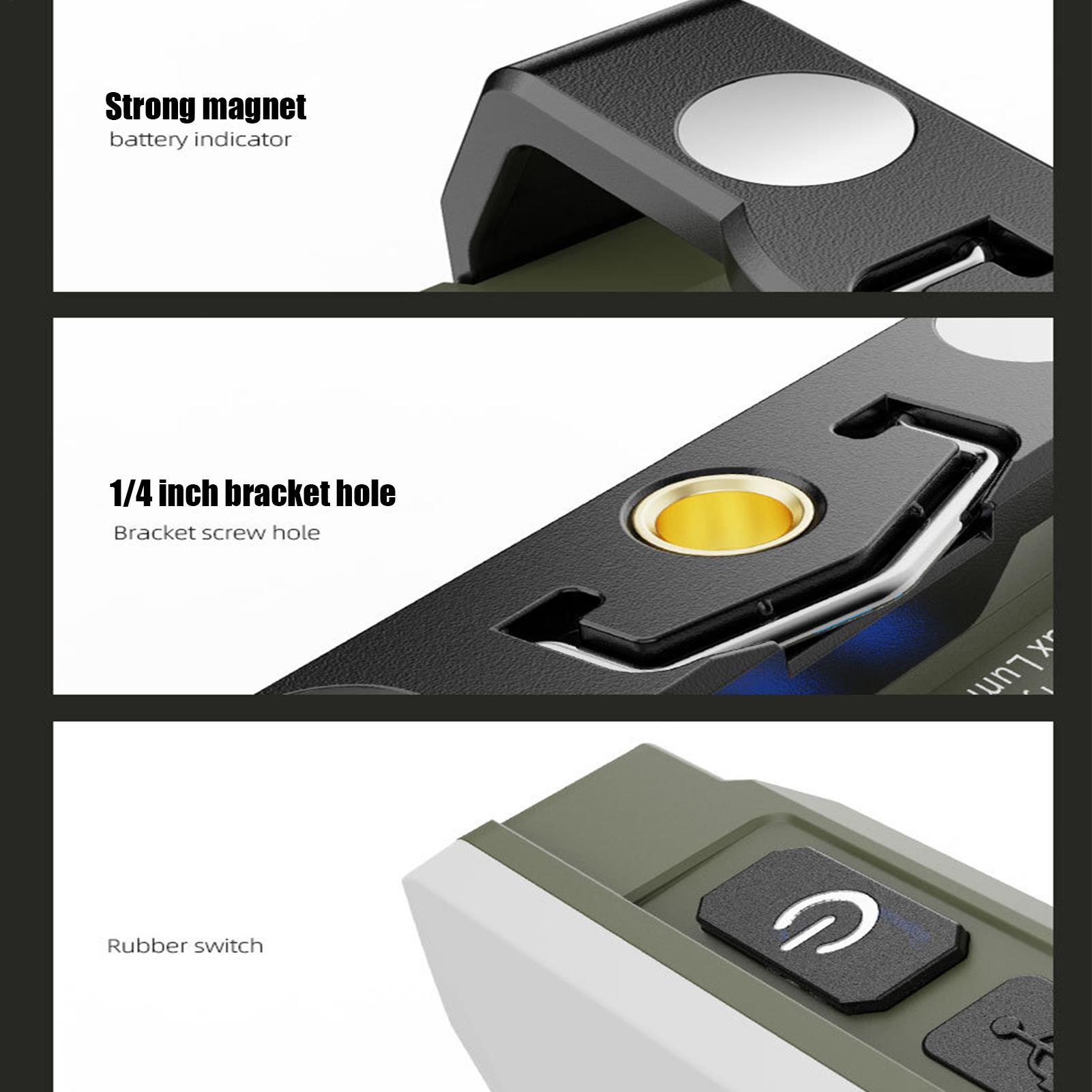 Work Light Rechargeable Magnet - Outdoor Camping Jobs ulasan dan harga