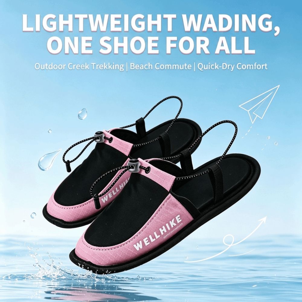 1 Pair Non Slip Travel Slipper - Outdoor Indoor Camping ulasan dan harga