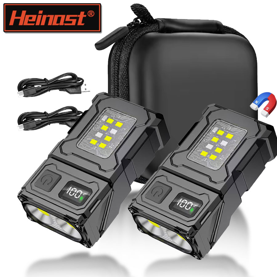 Mini Portable LED COB Flashlig - Battery Outdoor Camping ulasan dan harga