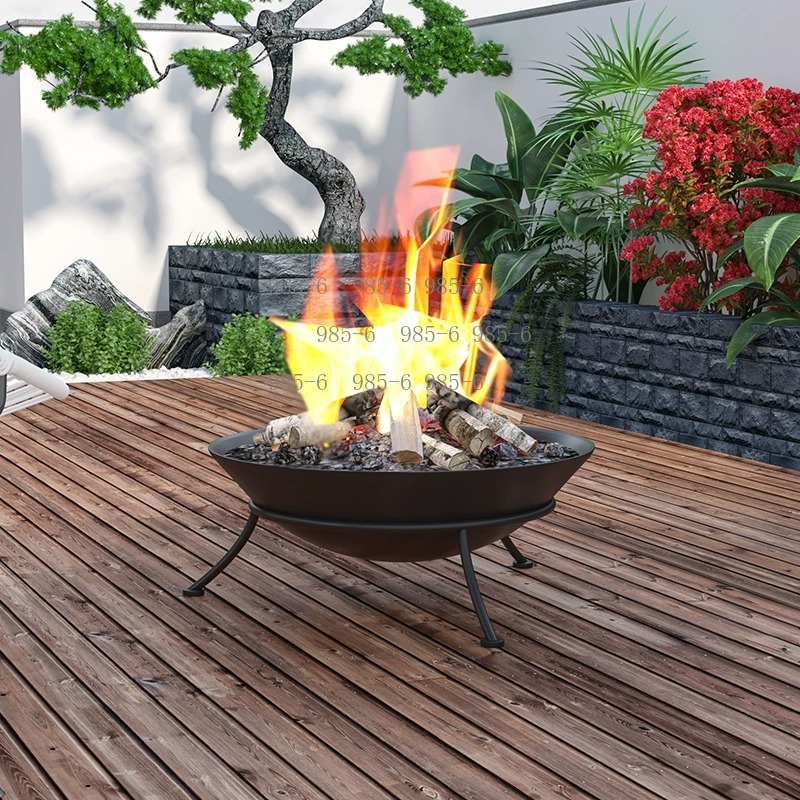 60cm  modern outdoor cast iron - Outdoor Camping Fireplace ulasan dan harga