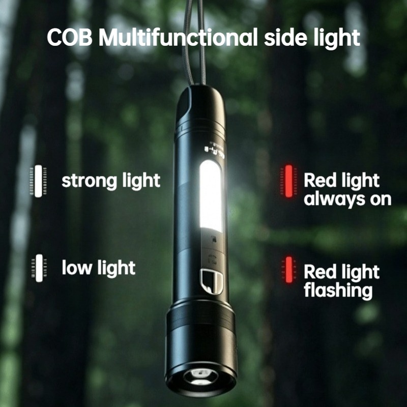 Multi Functional LED Flashligh - Outdoor Camping Lighting ulasan dan harga