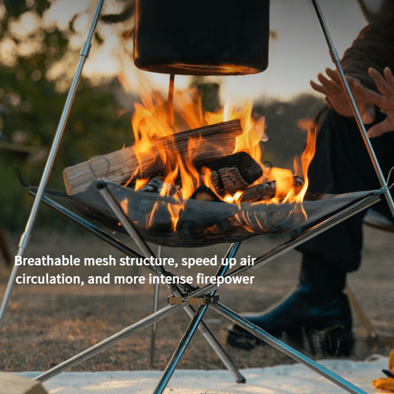 Portable foldable steel grid-s - Outdoor Camping Fireplace ulasan dan harga