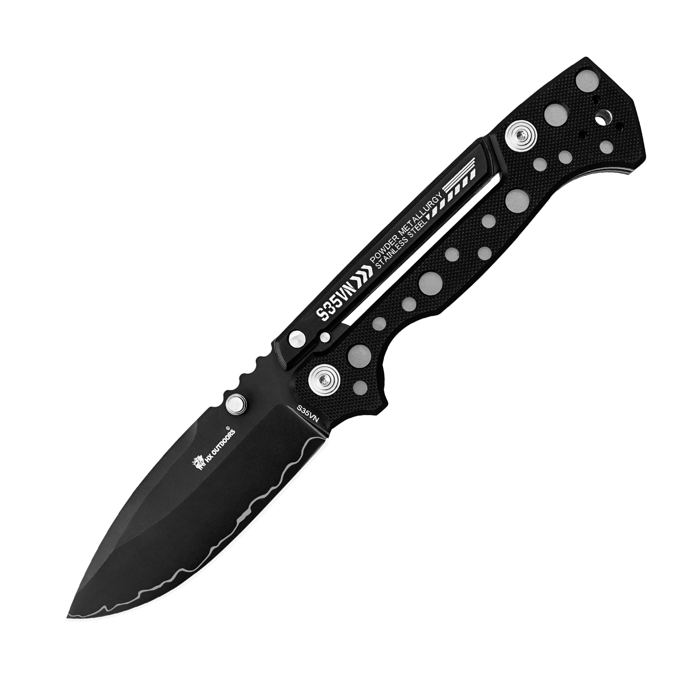 Hx Outdoors S35VN Folding Knif - Zd Outdoor Camping ulasan dan harga