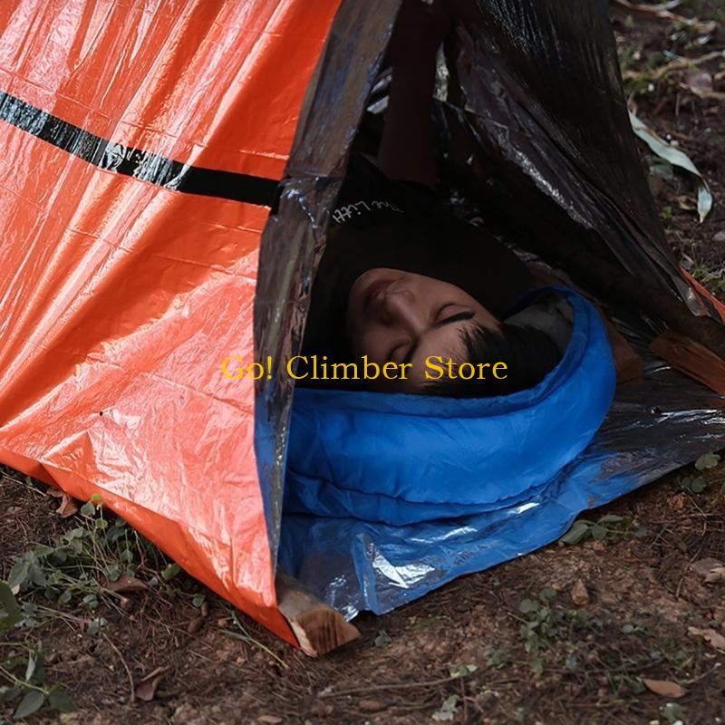 Q84C Survival Tent Emergency S - Outdoor Camping On Youtube ulasan dan harga