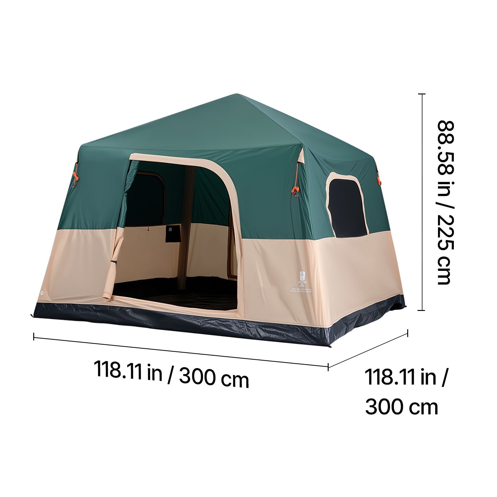 Camping Tent, 6 Person Inflata - Outdoor Camping On Youtube ulasan dan harga