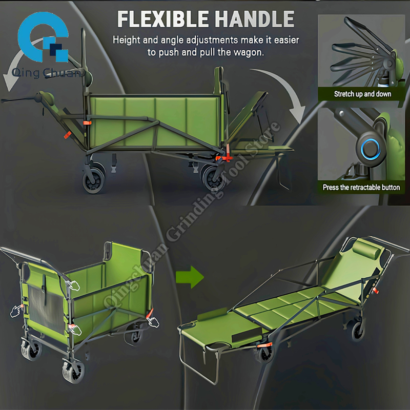 Camping Trolley Multi-Function - Outdoor Camping Trailer ulasan dan harga