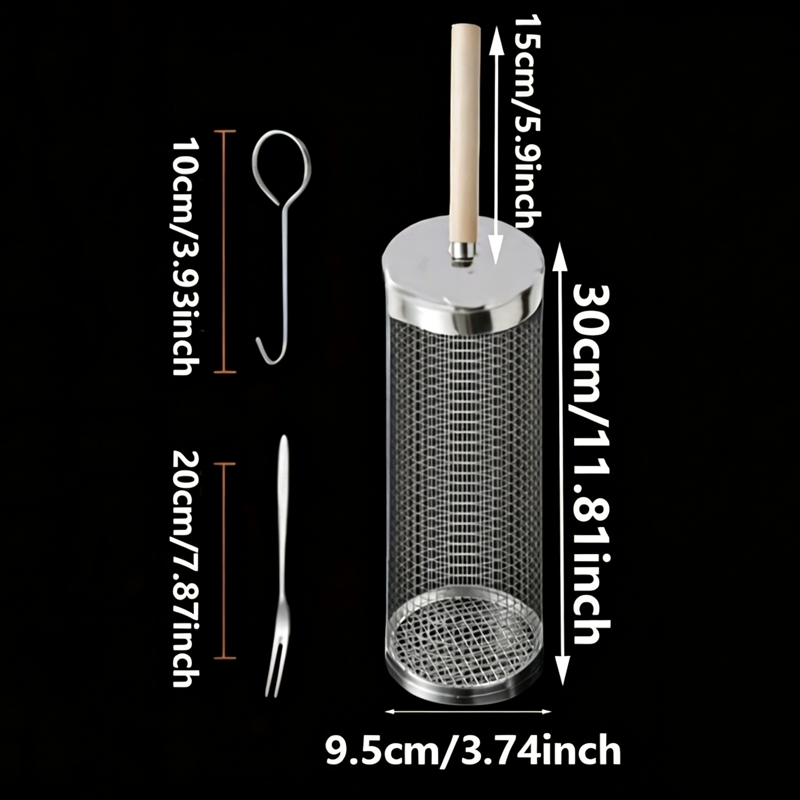 Food Grade Stainless Steel Rou - Outdoor Camping Food ulasan dan harga