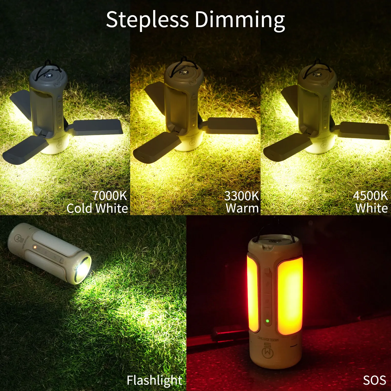 MOSLIGHTING Foldable Camping L - Zd Outdoor Camping ulasan dan harga