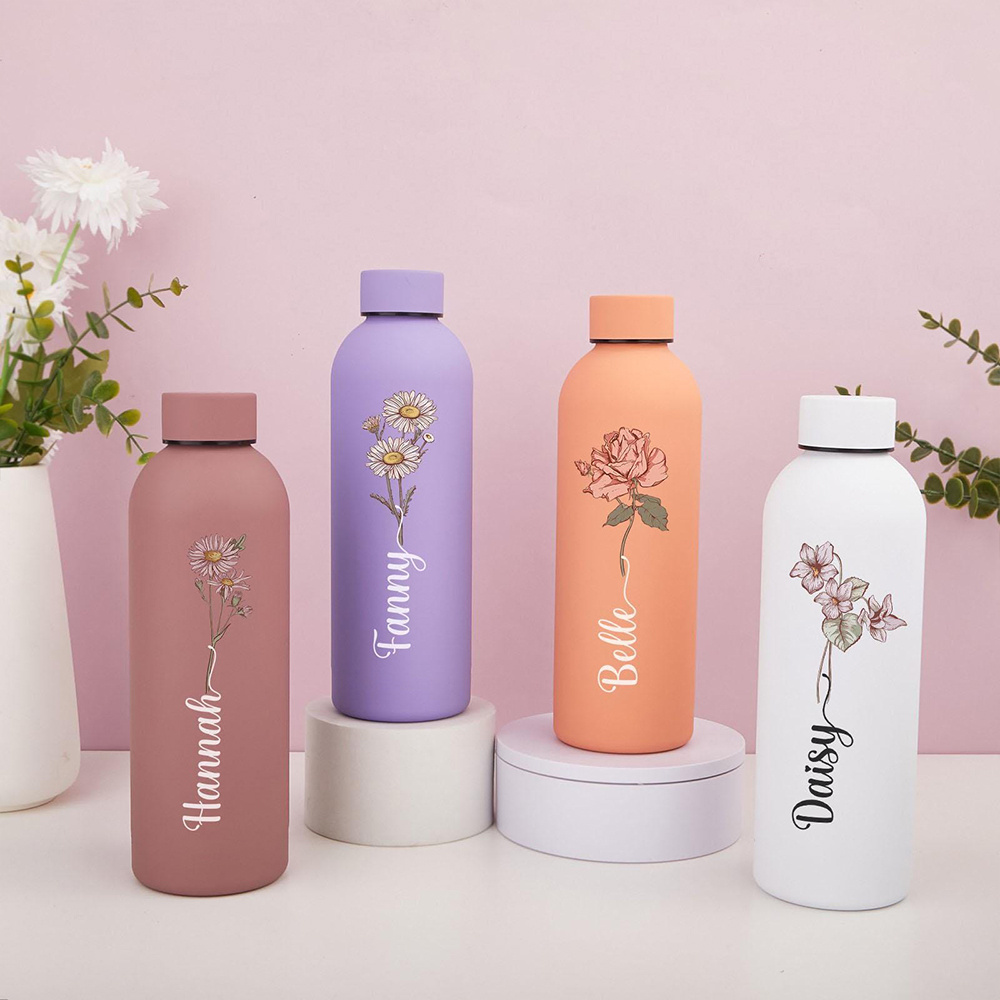 Customized Floral Water Bottle - Outdoor Camping Direct ulasan dan harga