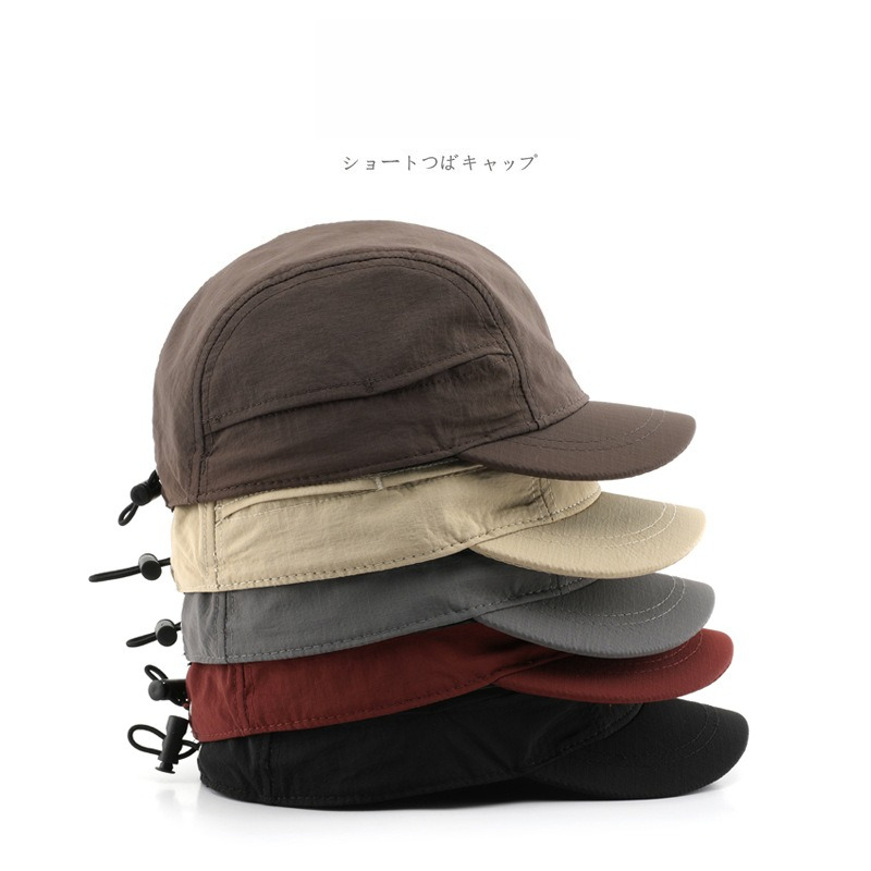 Retro Quick-drying Short Brim  - Japanese Outdoor Camping ulasan dan harga