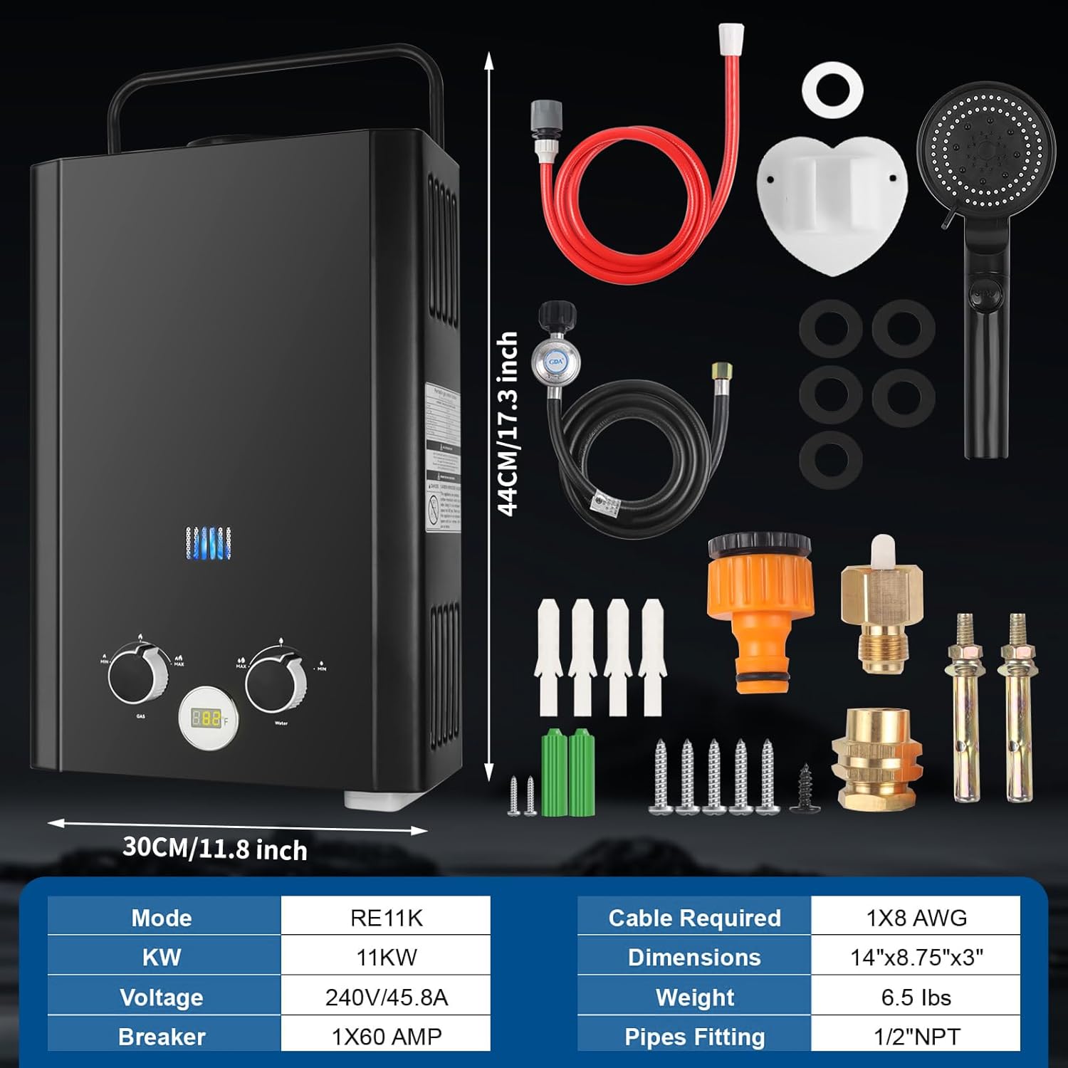Tankless Water Heater Propane, - Outdoor Camping Trailer ulasan dan harga