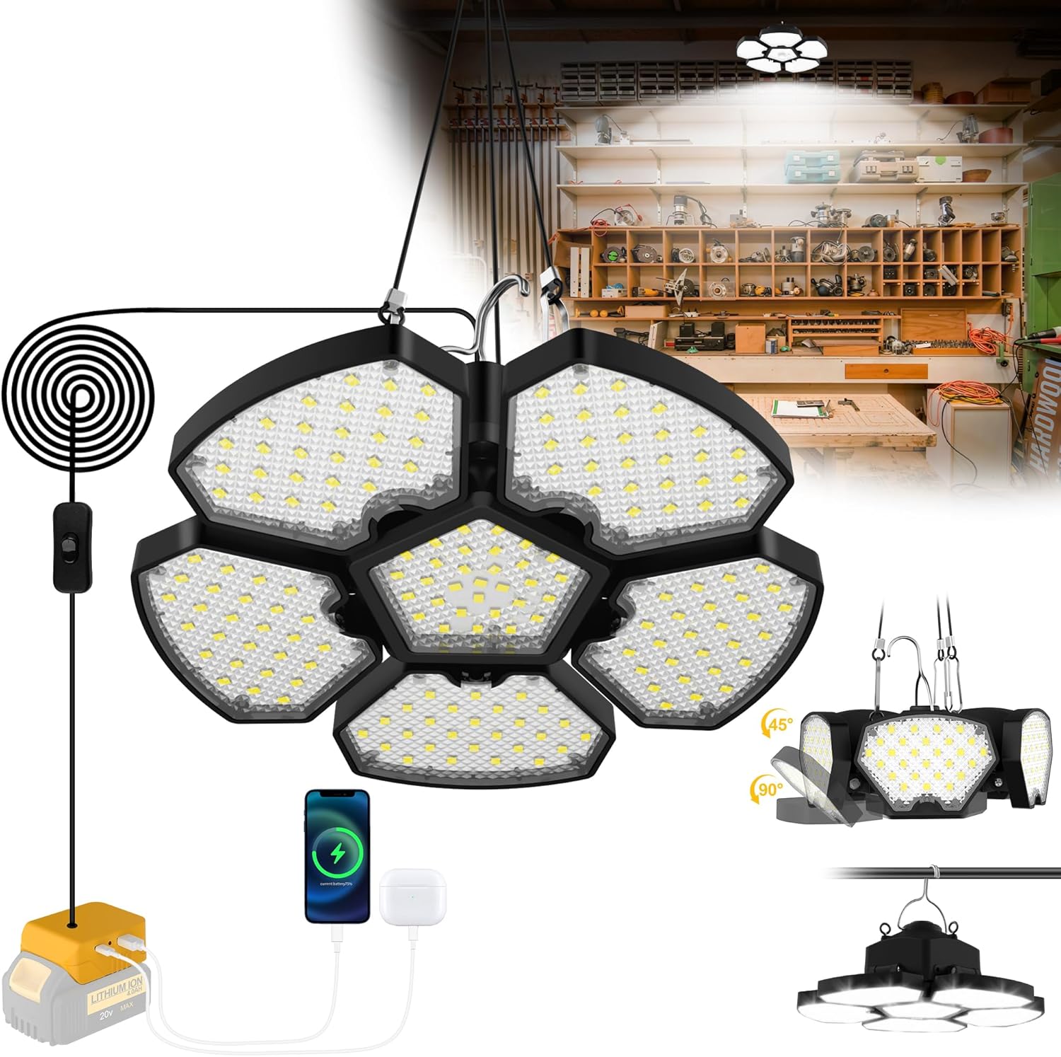 Battery Operated Shed Light Ou - Outdoor Camping Jobs ulasan dan harga