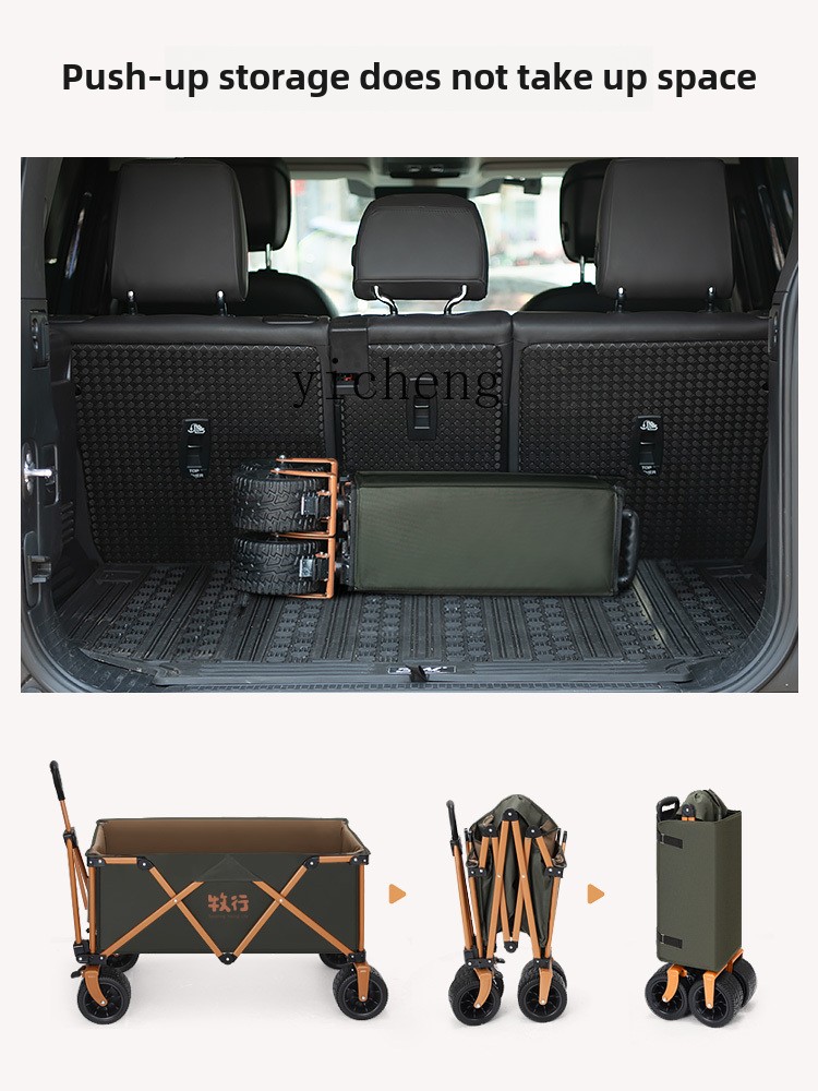 XL grazing camping cart foldin - Outdoor Camping Trailer ulasan dan harga
