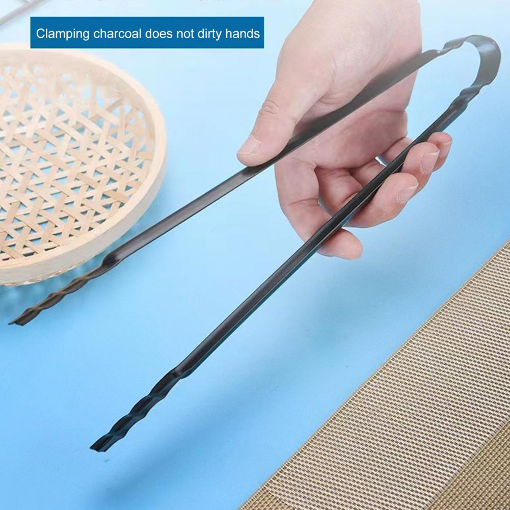 28cm Barbecue Charcoal Tong Er - Outdoor Camping Food ulasan dan harga