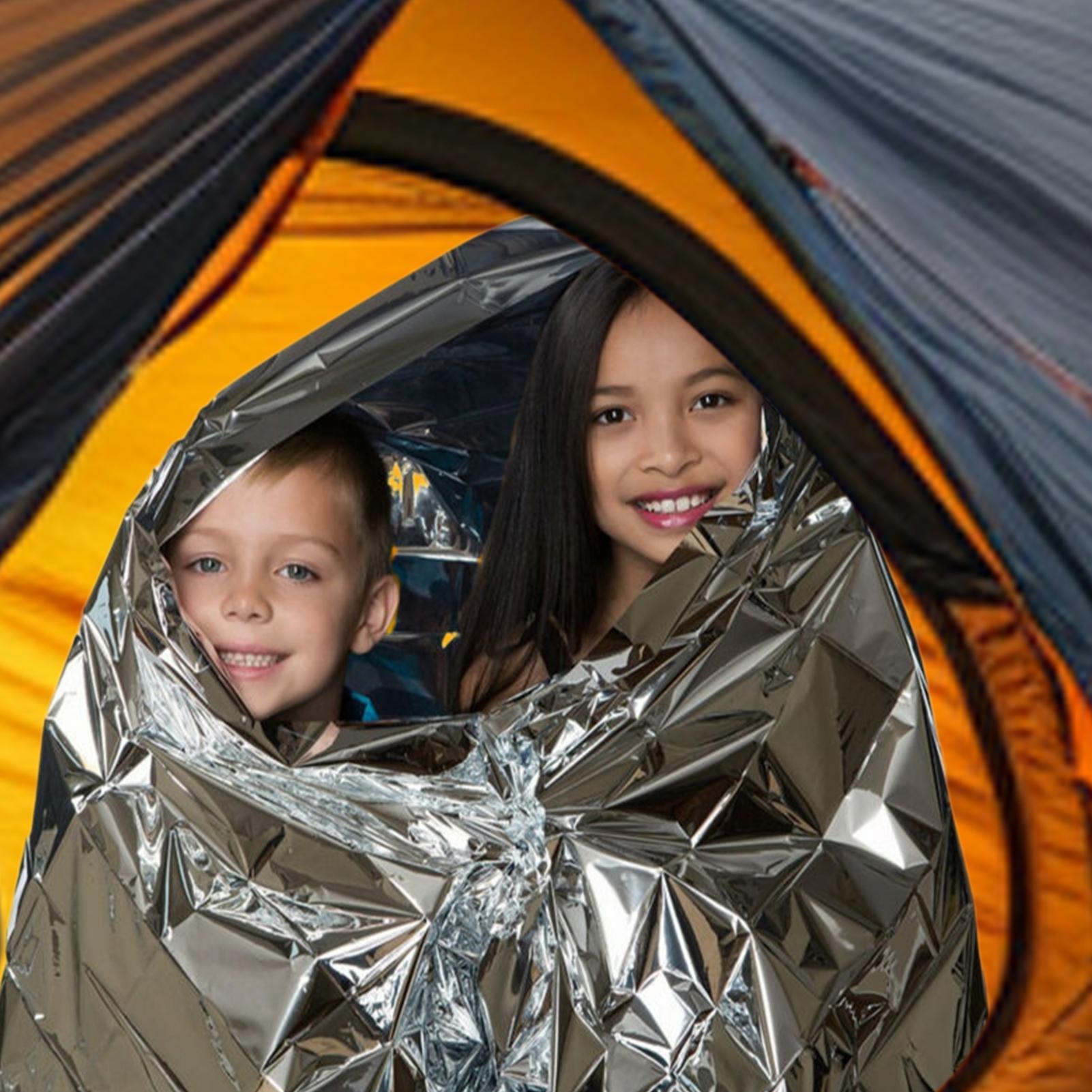 1PC Emergency Blanket Windproo - First Aid Kit Camping ulasan dan harga