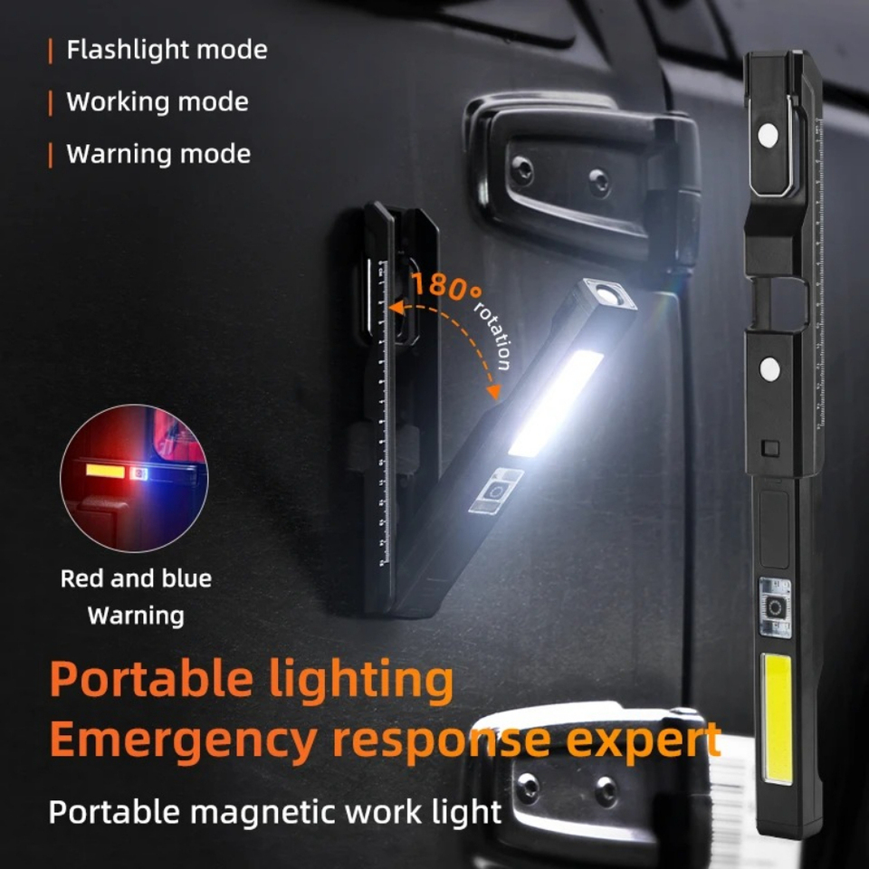 Rechargeable LED Flashlight Wo - Outdoor Camping Jobs ulasan dan harga