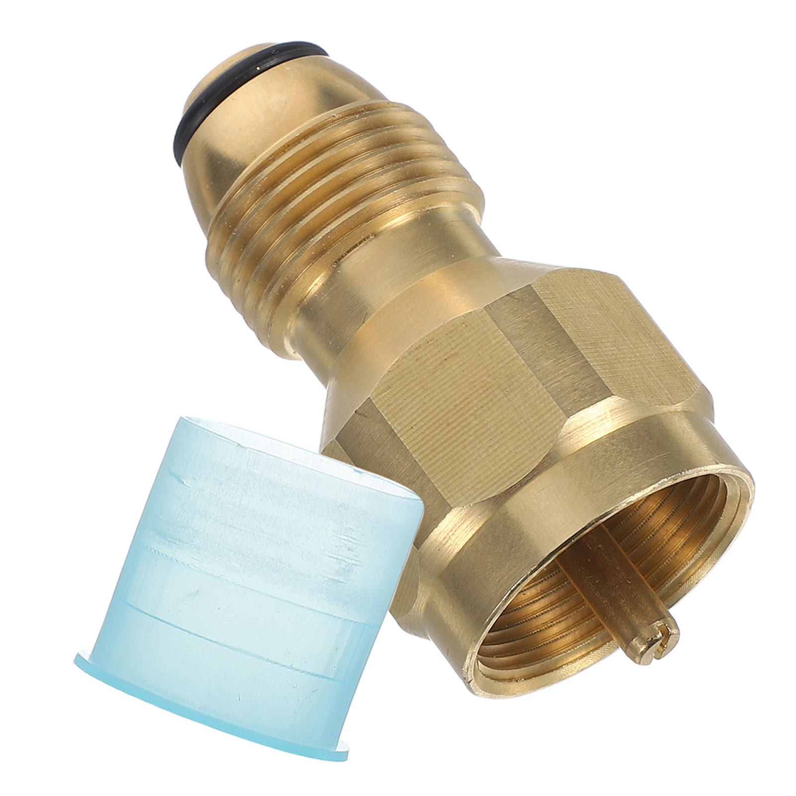 Brass Propane Tank Adapter Qcc - Outdoor Camping Fireplace ulasan dan harga