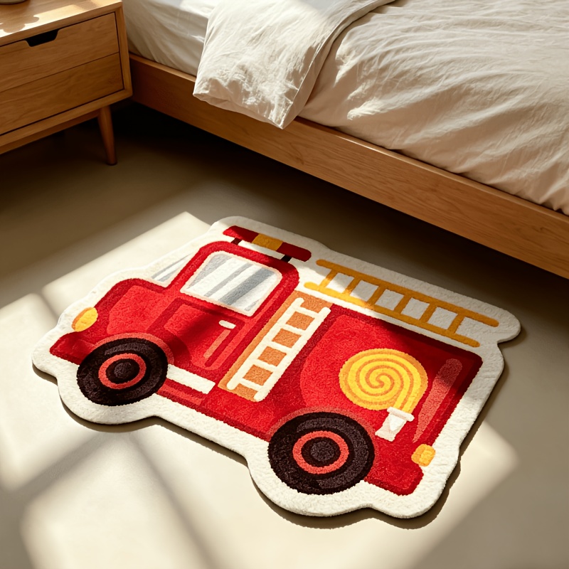 VIKAMA Cartoon Fire Truck Shap - Japanese Outdoor Camping ulasan dan harga