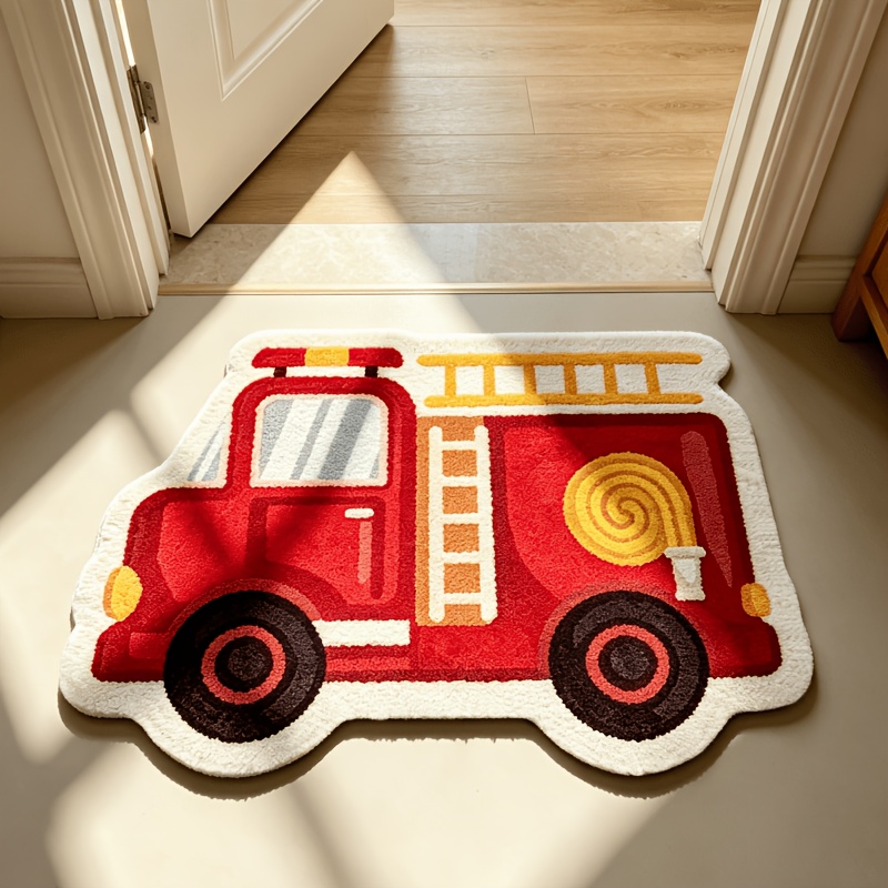 VIKAMA Cartoon Fire Truck Shap - Japanese Outdoor Camping ulasan dan harga