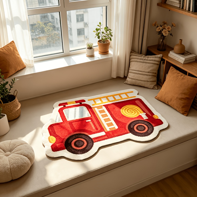 VIKAMA Cartoon Fire Truck Shap - Japanese Outdoor Camping ulasan dan harga