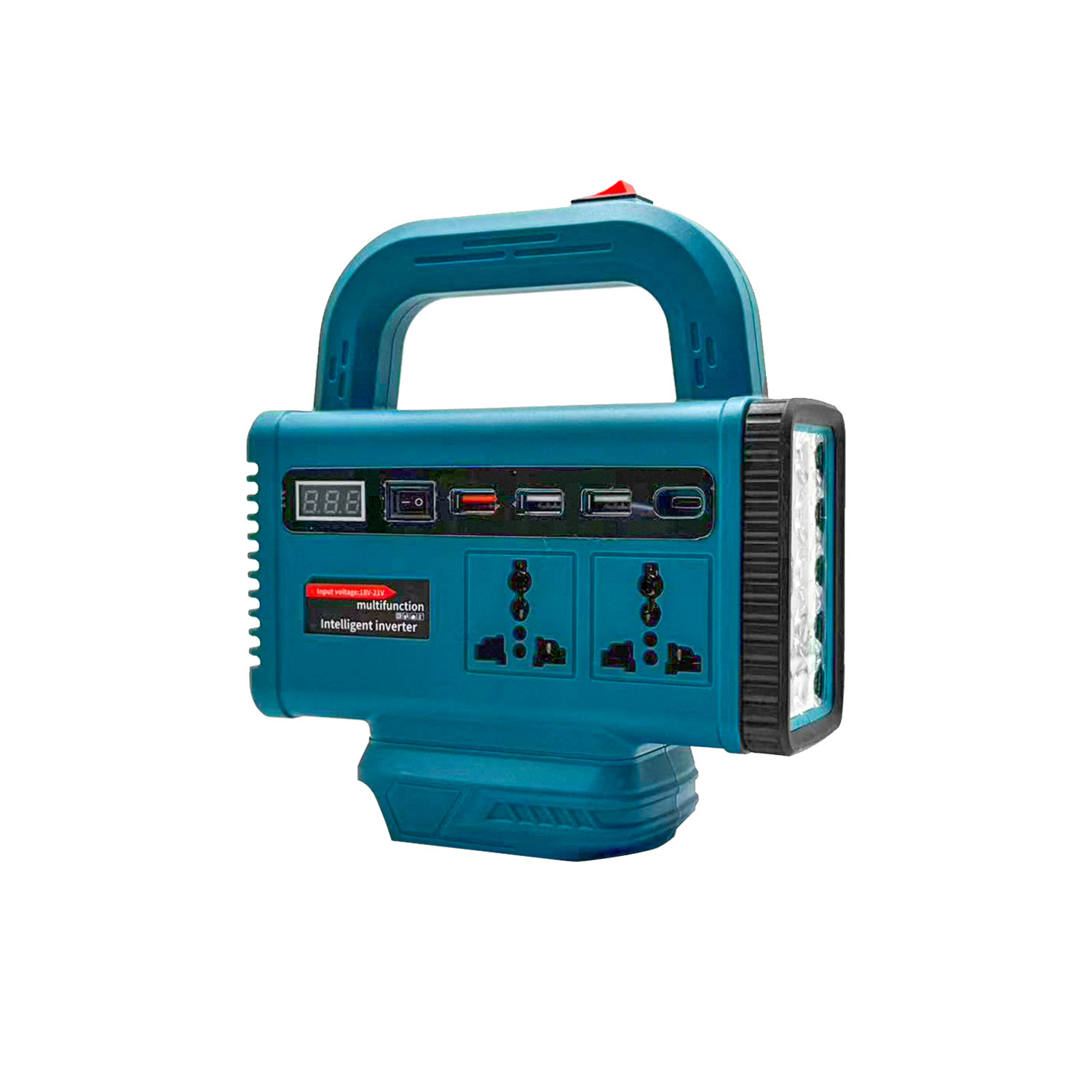 Portable LED Lamp DC18V To AC2 - Outdoor Camping Jobs ulasan dan harga