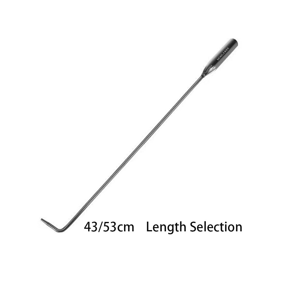 Coal Hook Fireplace Tool Poker - Outdoor Camping Fireplace ulasan dan harga