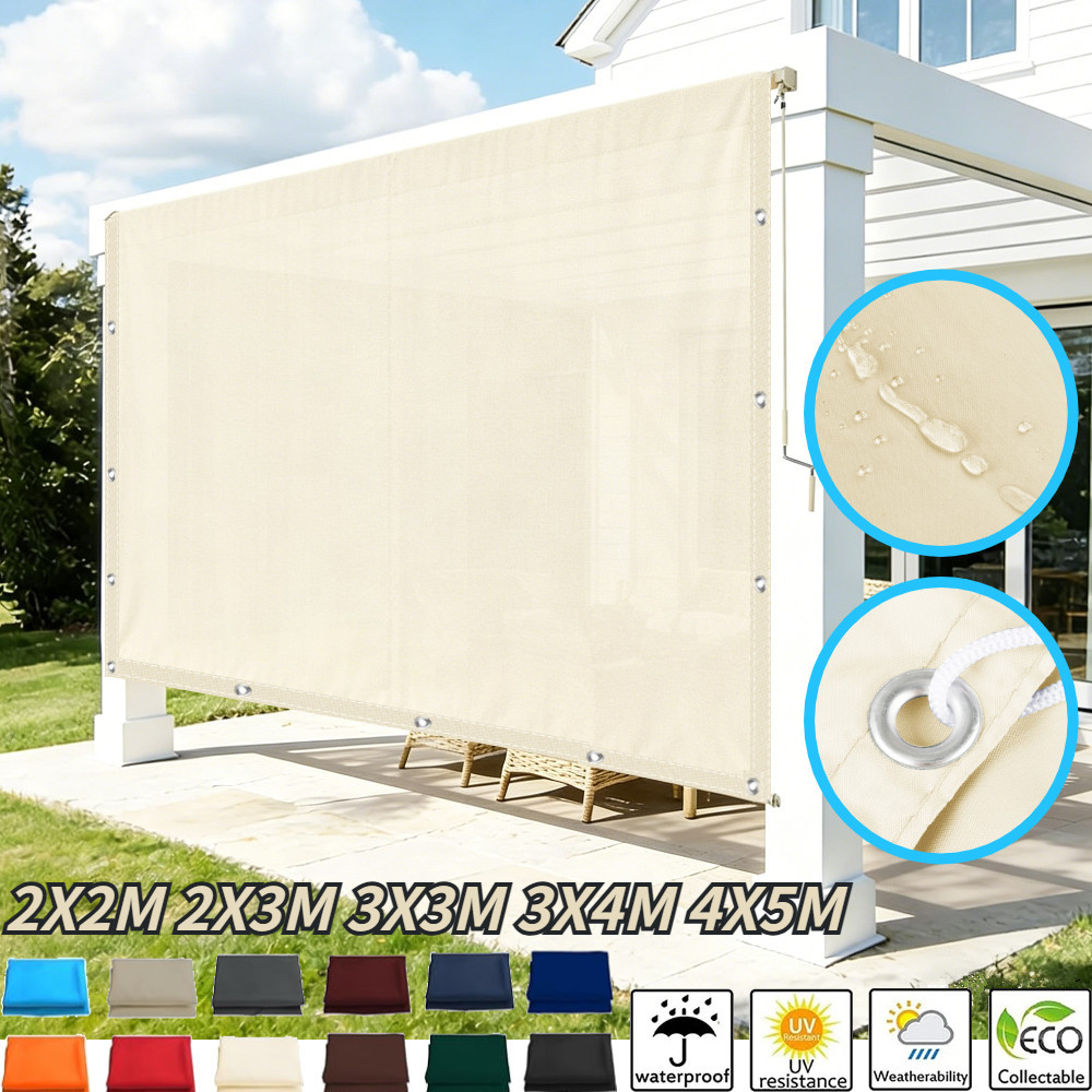 5x4m 4x3m 3x2m Garden Sun Shad - Outdoor Camping Awning ulasan dan harga