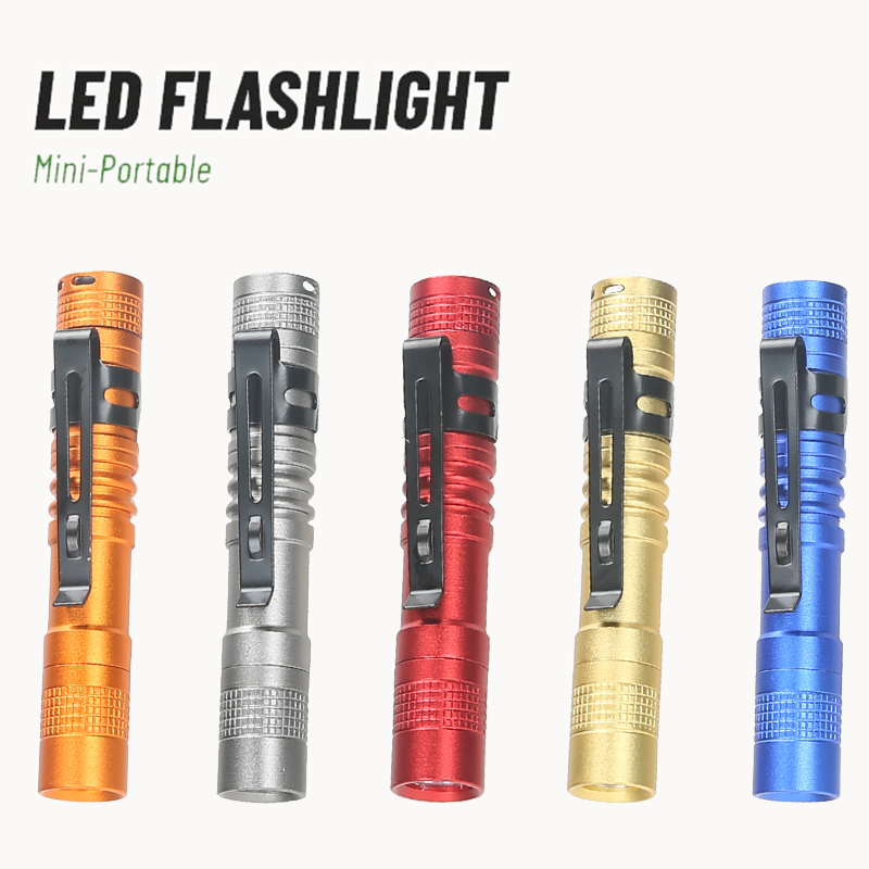 Portable Mini LED Pen Flashlig - Battery Outdoor Camping ulasan dan harga