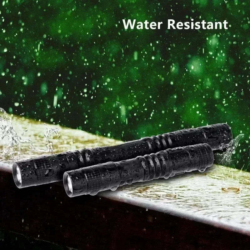 Portable Mini LED Pen Flashlig - Battery Outdoor Camping ulasan dan harga