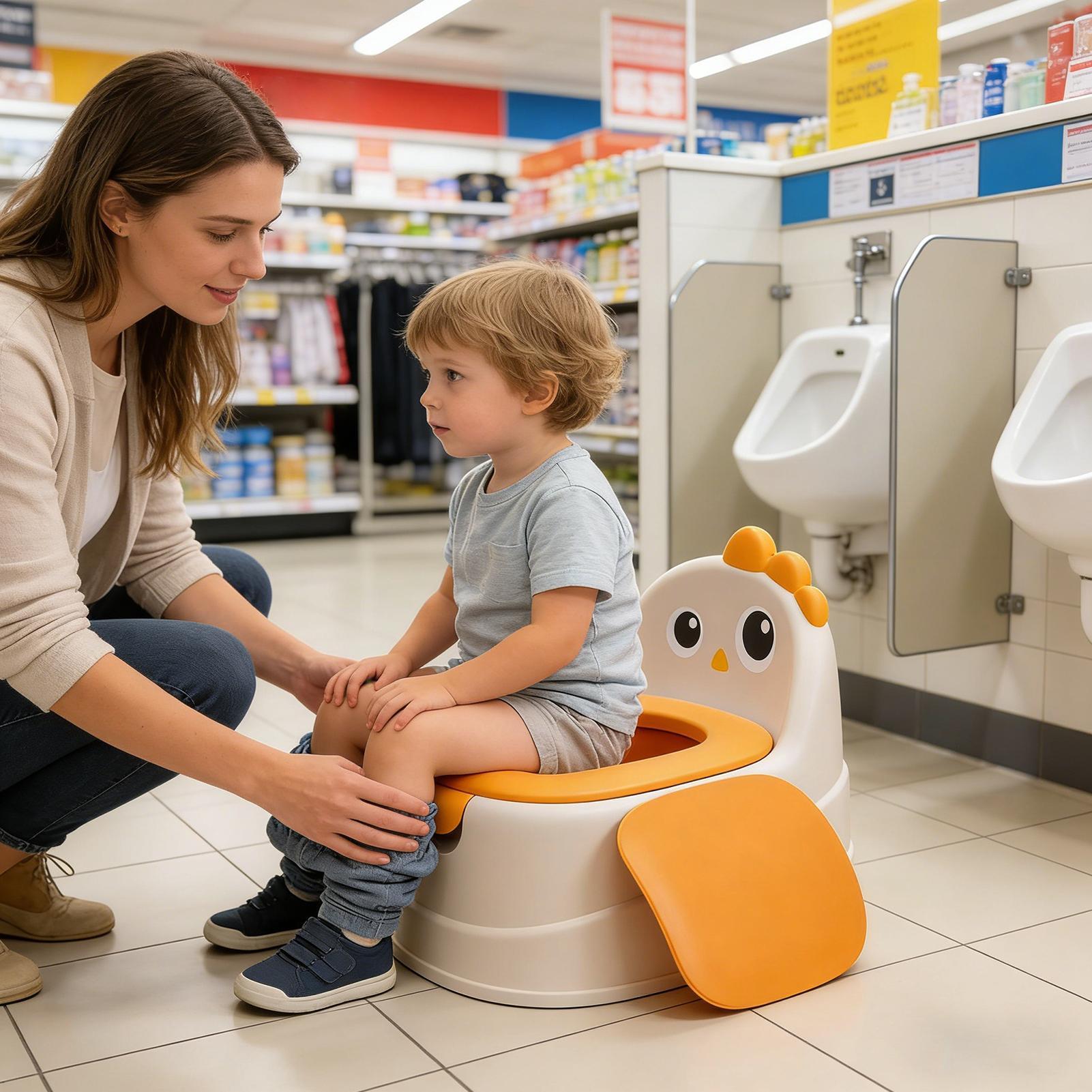 Potty Training Toilet Portable - Outdoor Camping Bathroom ulasan dan harga