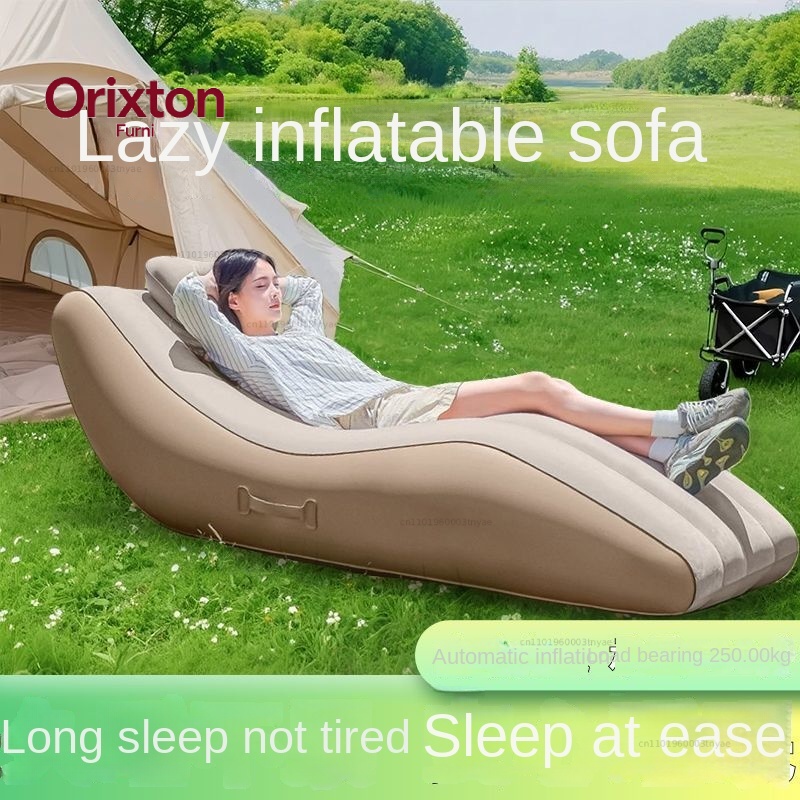 Outdoor Portable Self Inflatin - Outdoor Camping Lounge Chairs ulasan dan harga