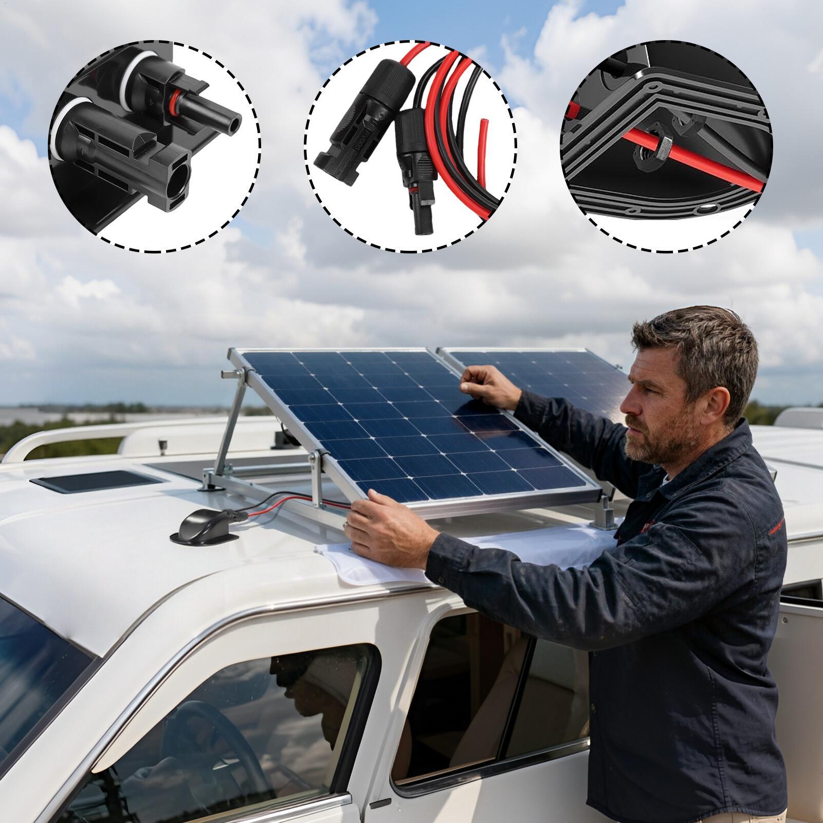 Solar Cable Gland Waterproof C - Outdoor Camping Trailer ulasan dan harga