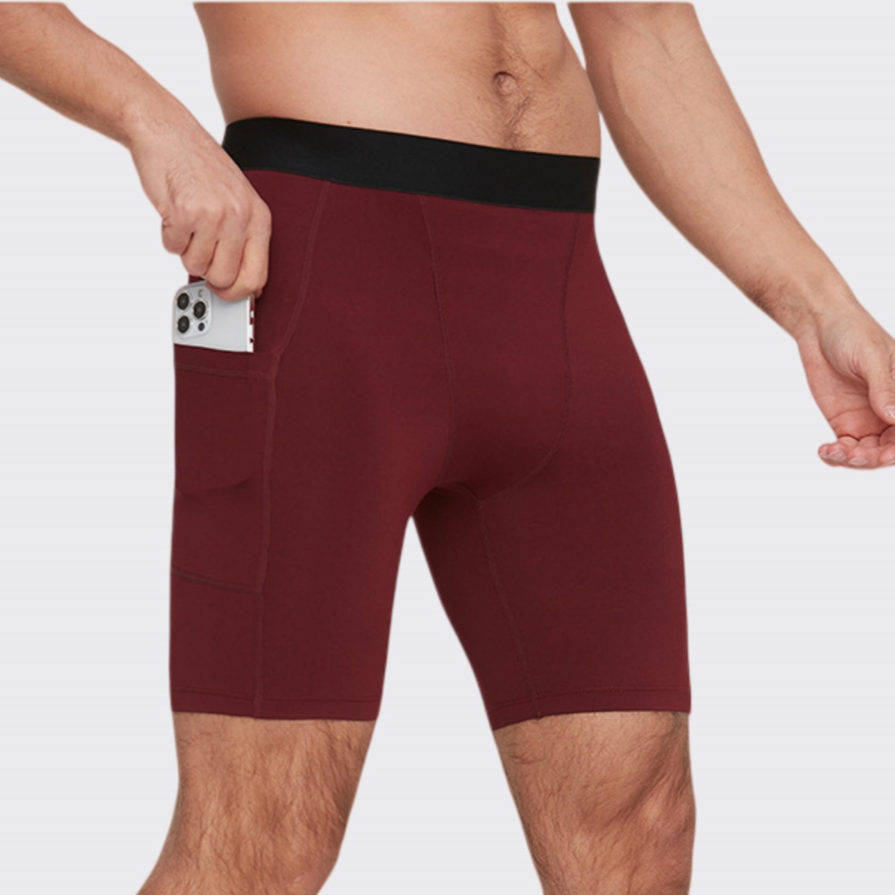 Men Bodybuilding Shorts Fitnes - Outdoor Camping In Winter ulasan dan harga