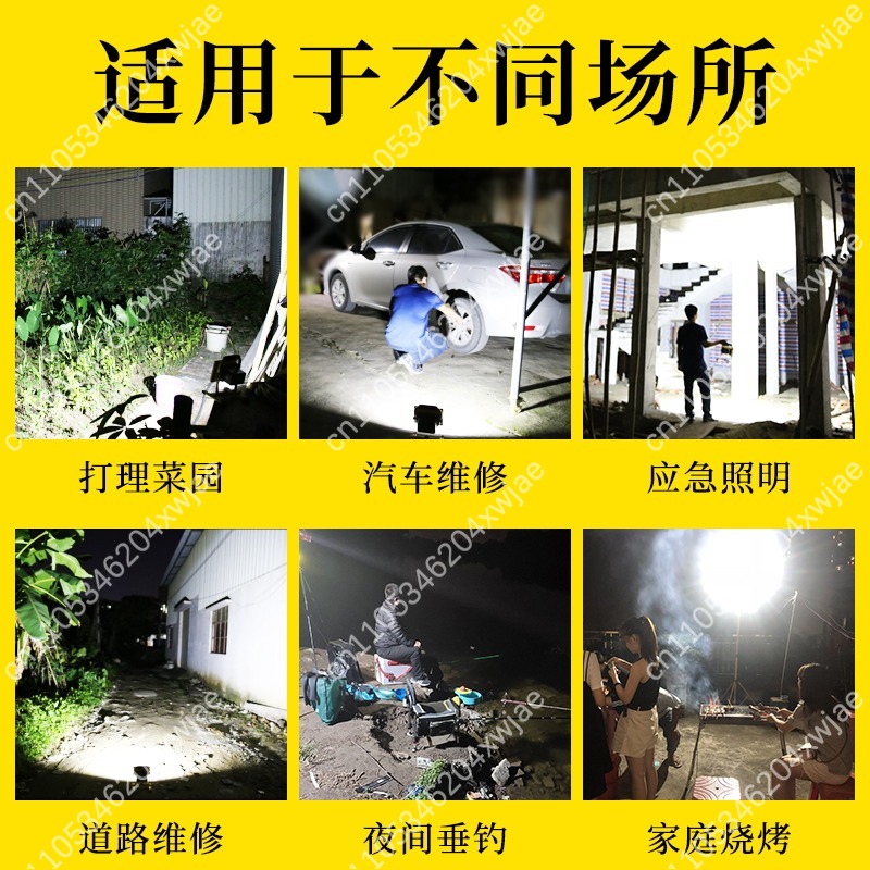 Portable Waterproof LED Floodl - Outdoor Camping Jobs ulasan dan harga