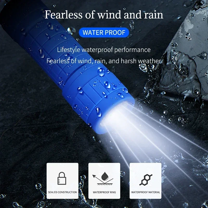 Mini Portable LED Flashlight C - Battery Outdoor Camping ulasan dan harga