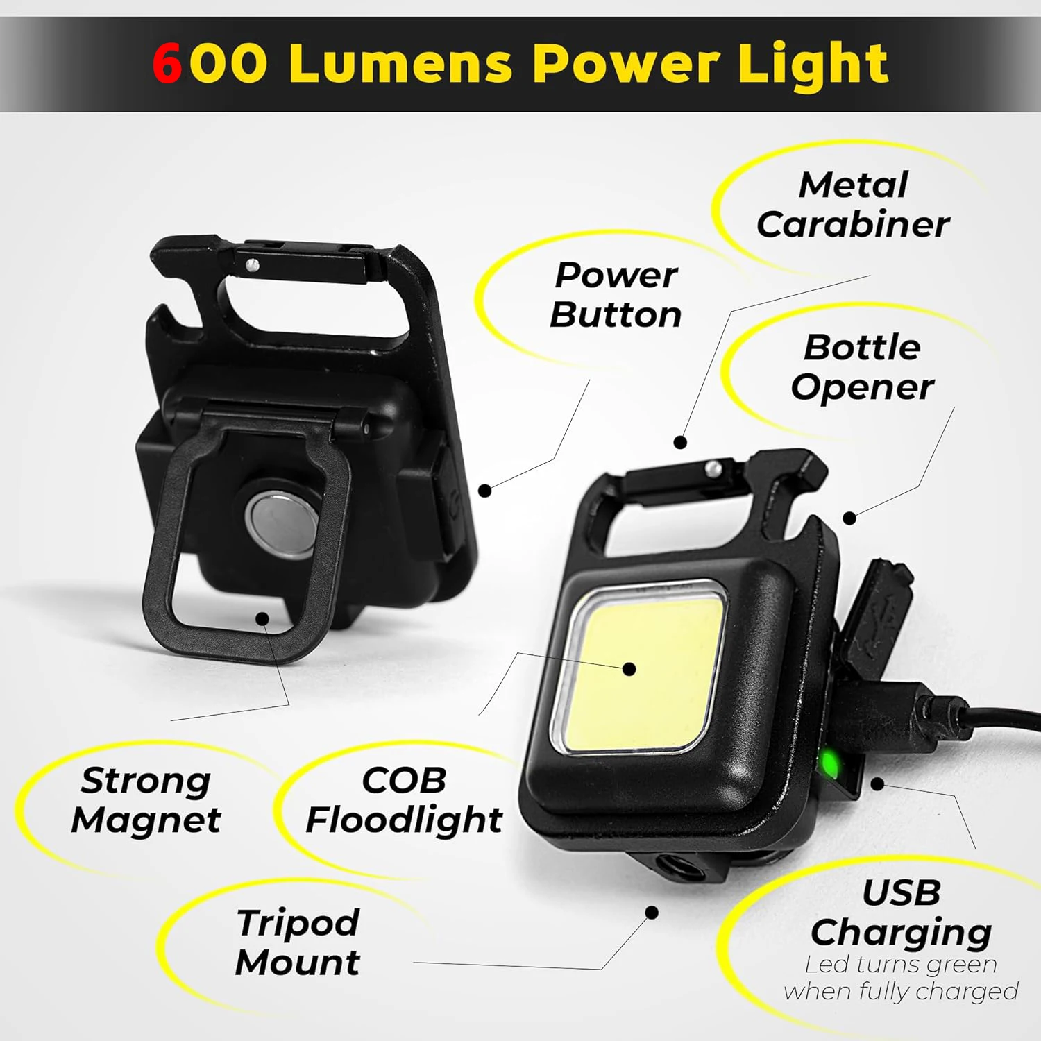Portable Keychain Light Mini M - Outdoor Camping Lighting ulasan dan harga