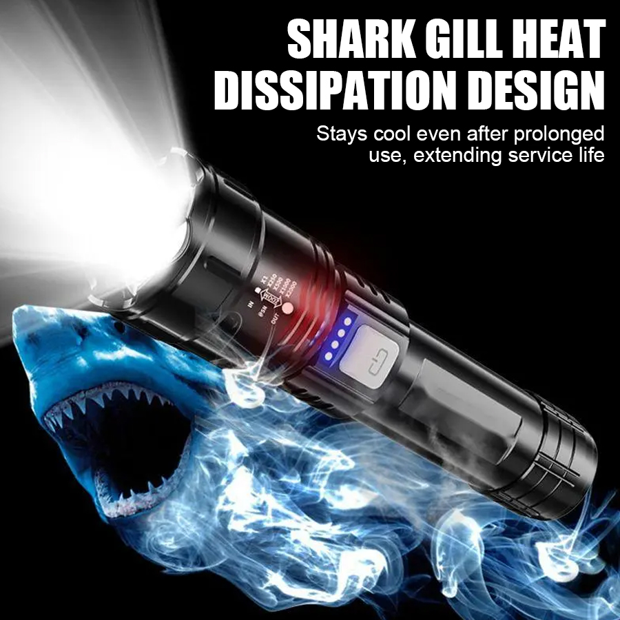 High Power P50 LED Flashlight  - Outdoor Camping Lighting ulasan dan harga