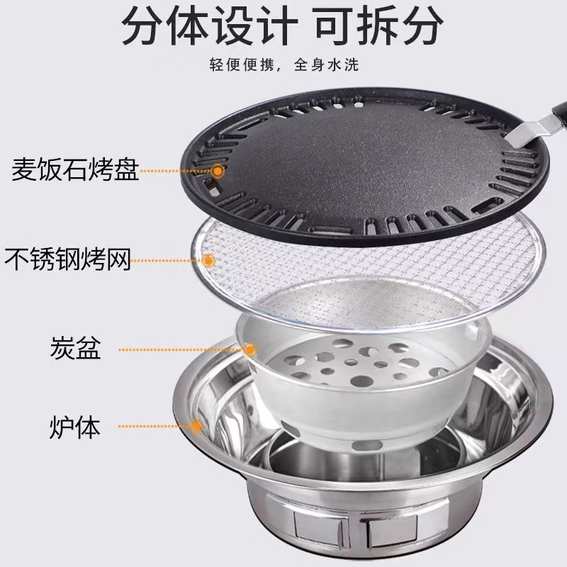Stainless Steel Outdoor Barbec - Outdoor Camping Oven ulasan dan harga
