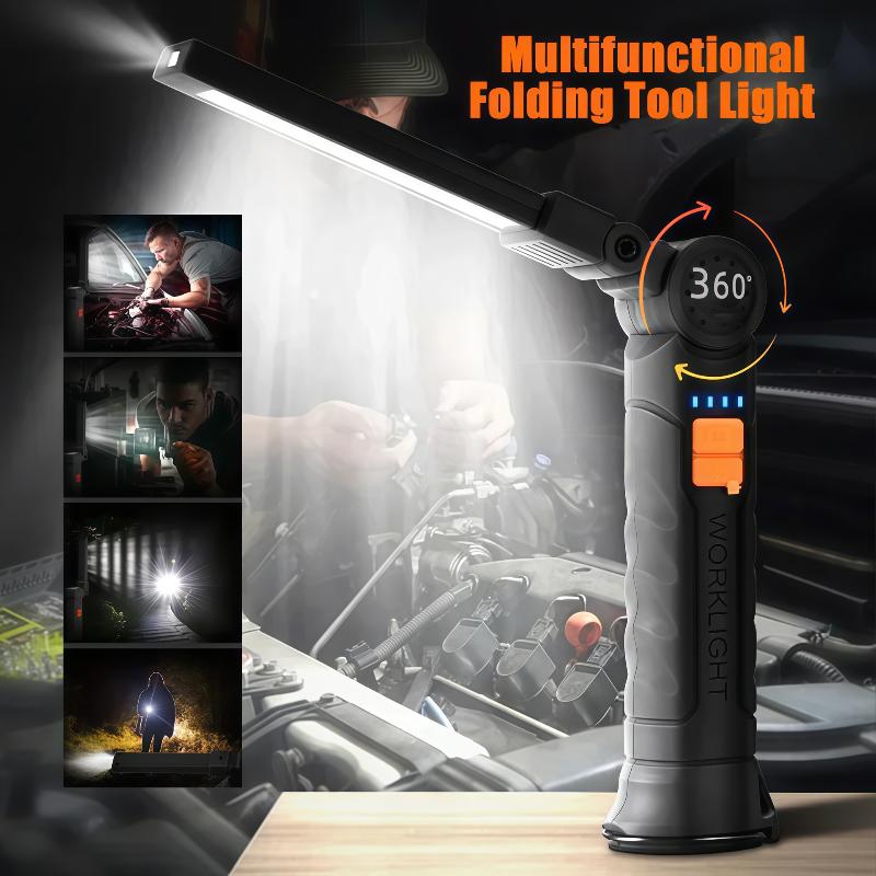 Rechargeable LED Flashlight Wo - Outdoor Camping Jobs ulasan dan harga