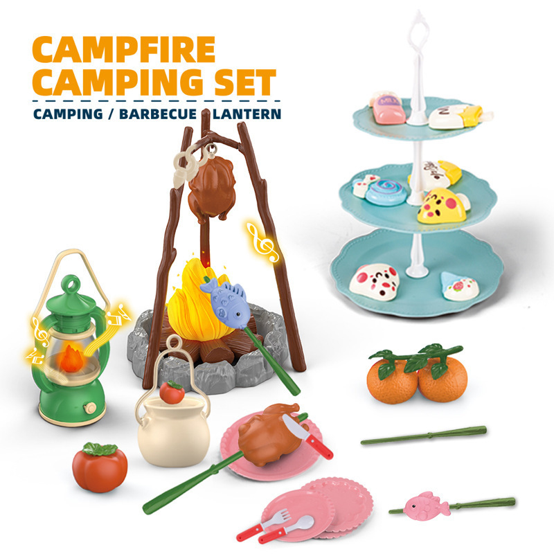 Kids Camping Tent Set Baby Pla - Outdoor Camping Food ulasan dan harga
