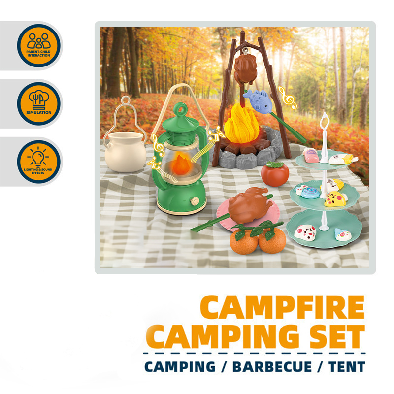 Kids Camping Tent Set Baby Pla - Outdoor Camping Food ulasan dan harga