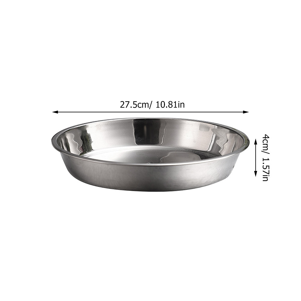 Premium Stainless Steel Round  - Outdoor Indoor Camping ulasan dan harga